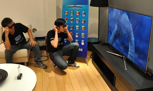 Truyền hình 3D chập chững sau hơn một năm vào Việt Nam